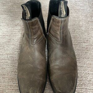 Blundstone Dress Chelsea Boots 2029 Chisel Antique Brown Leather Sz 9 AU, 10 US